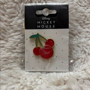 Disney Mickey Mouse Cherry Pin